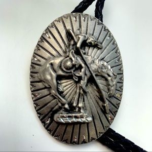 End Of The Trail Bolo Tie